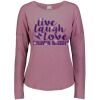 3077 Ladies' Extra Soft Tri-Blend Longsleeve Thumbnail